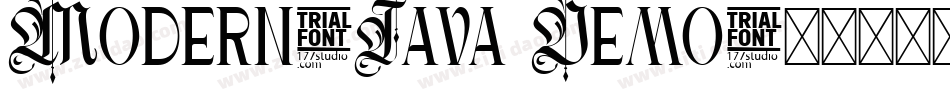 Modern-Java Demo字体转换